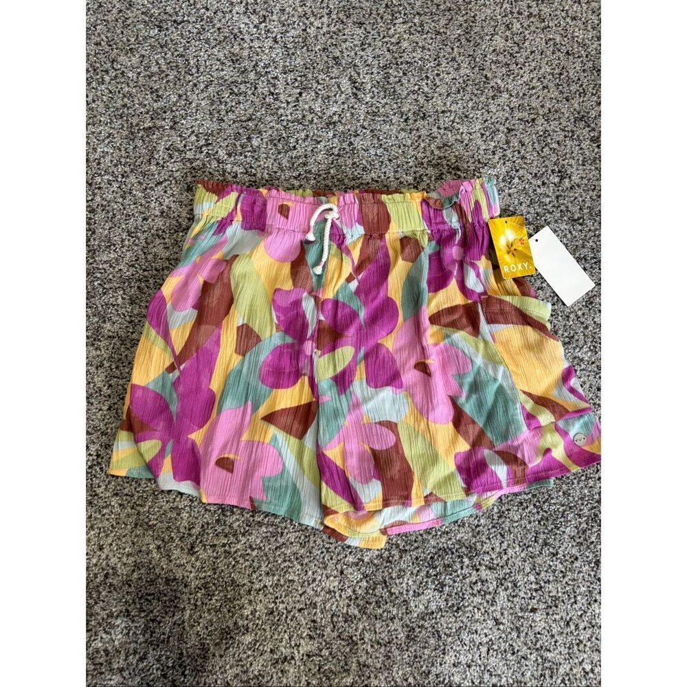 ❤️Roxy Girls Tropical Floral Shorts